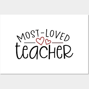 Most Loved Teacher Posters and Art